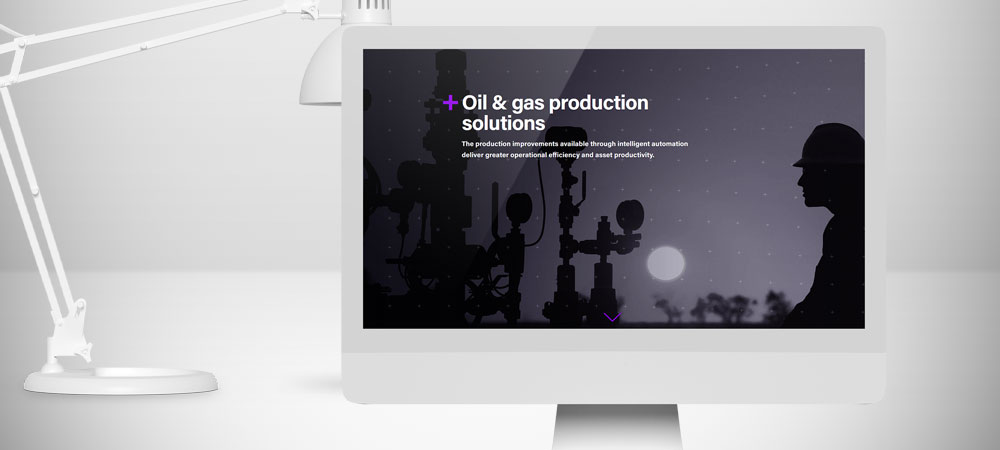 Kentico based website created by ADHD Interactive for oil and gas company
